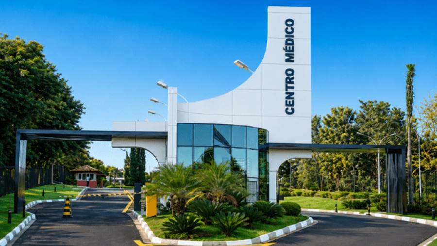 Entrada da Fundação Centro Médico de Campinas