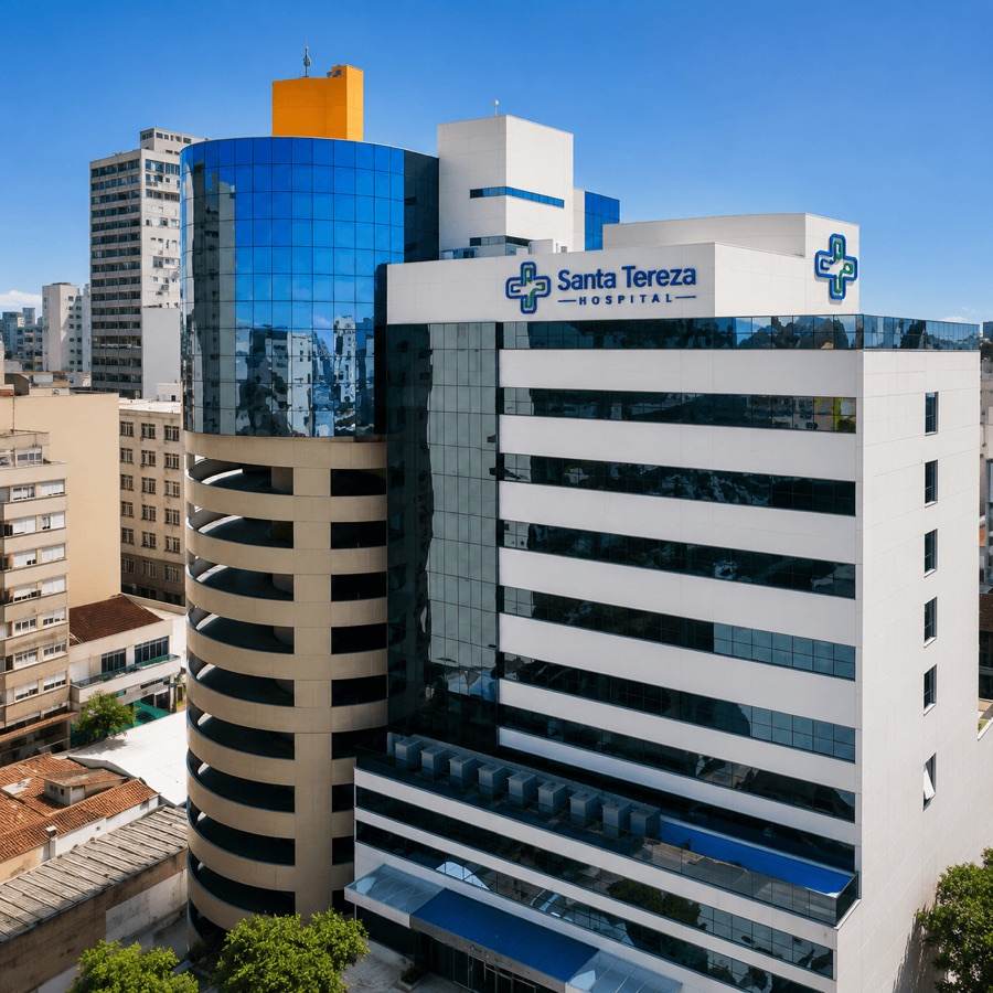Fachada do Hospital e Maternidade Santa Tereza